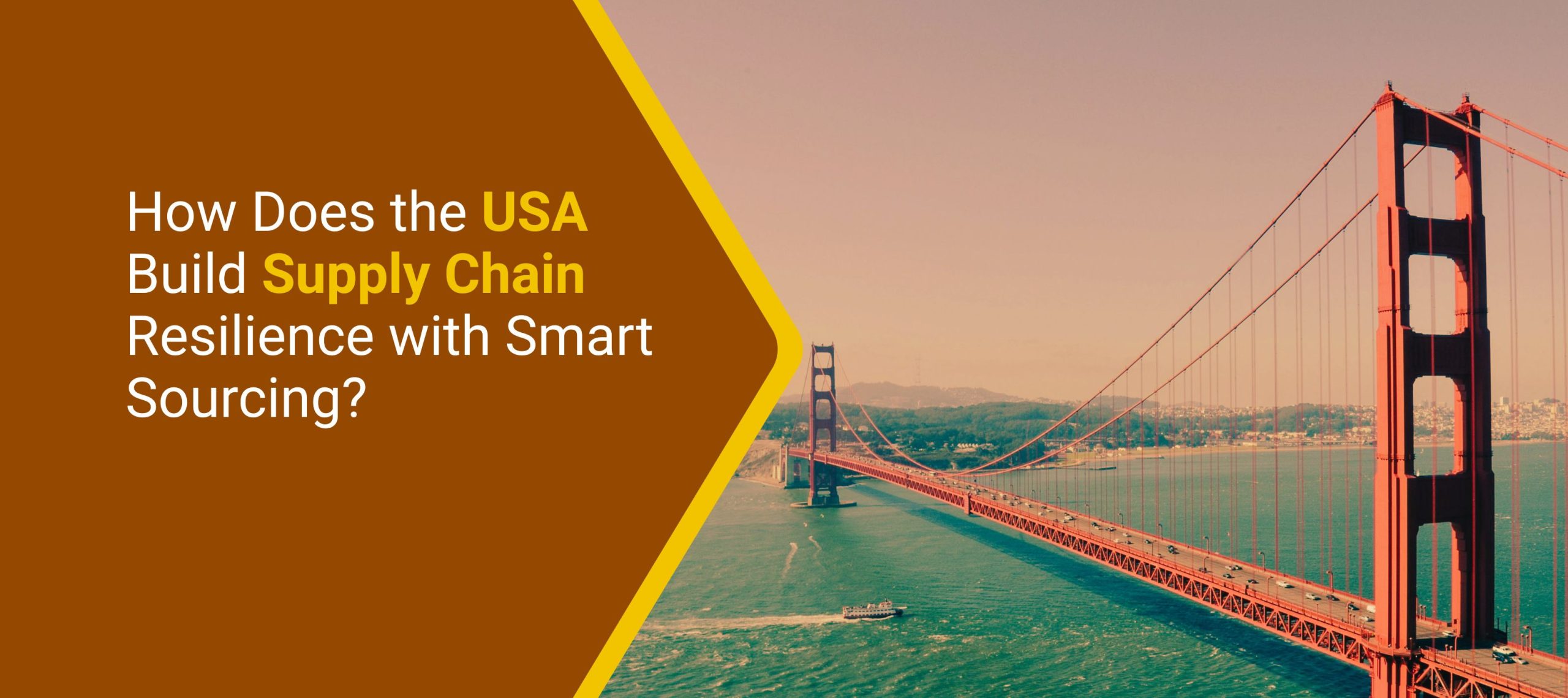 How Does the USA Build Supply Chain Resilience with Smart Sourcing?