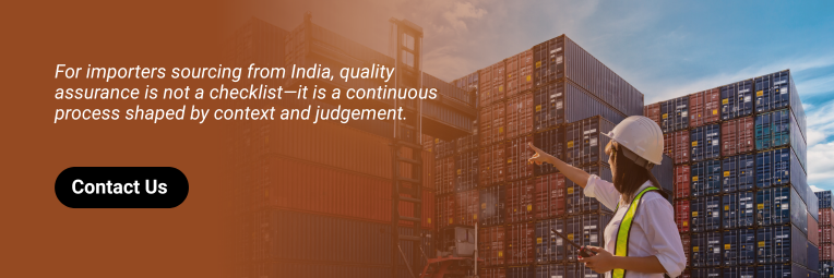 Contact us Quality inspections