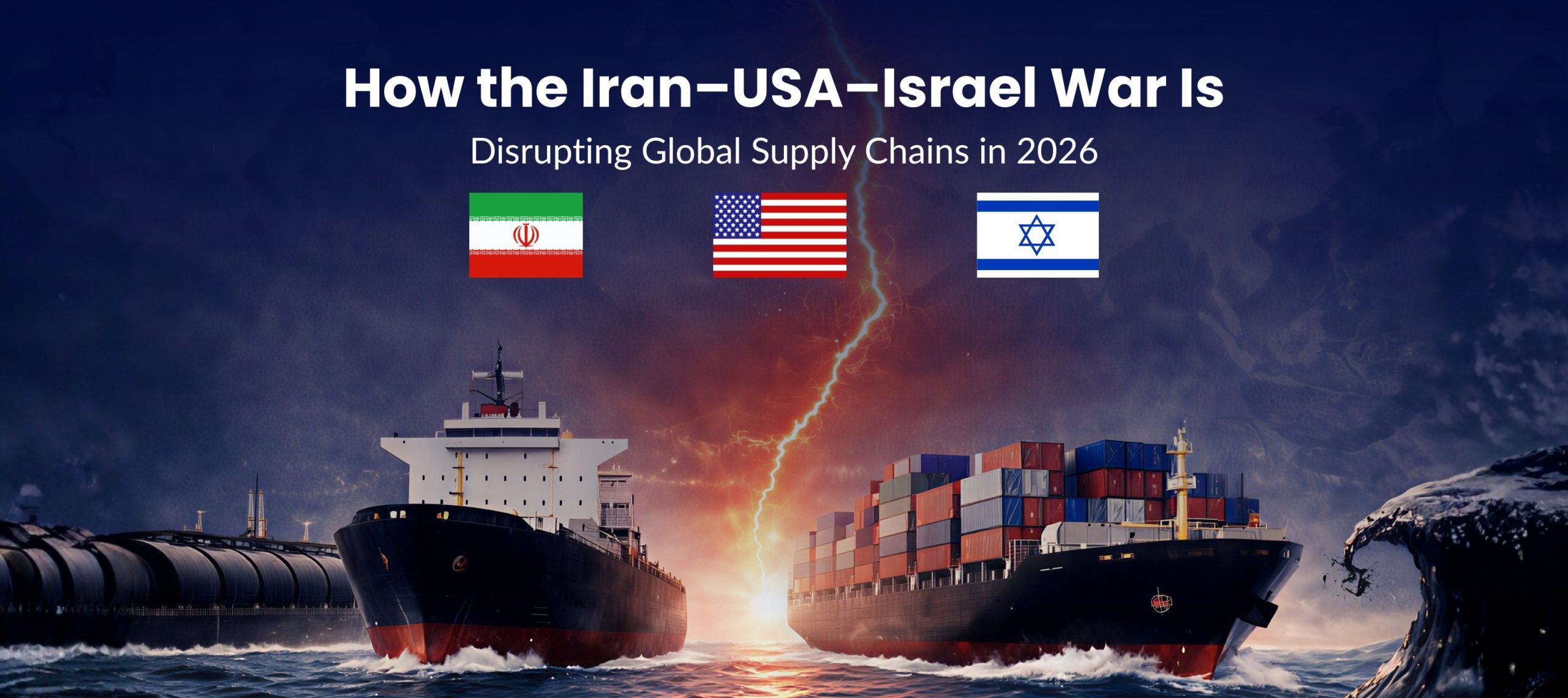 How the Iran–USA–Israel War is Disrupting Global Supply Chains