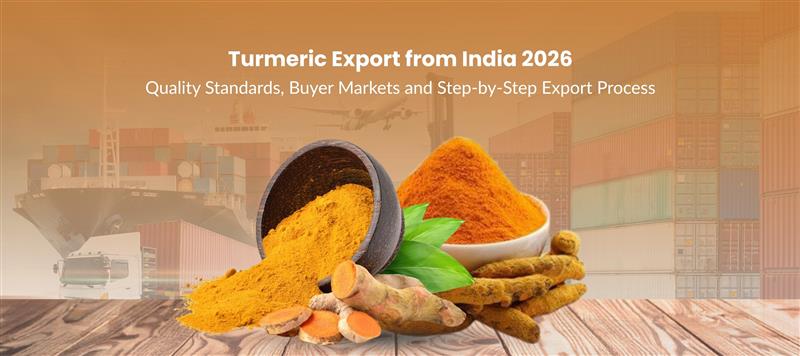Turmeric Export from India: Markets & Process 2026