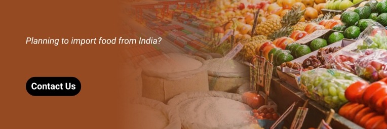 Contact Food Supplier from india