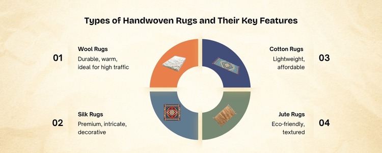 wholesale market of handwoven rugs