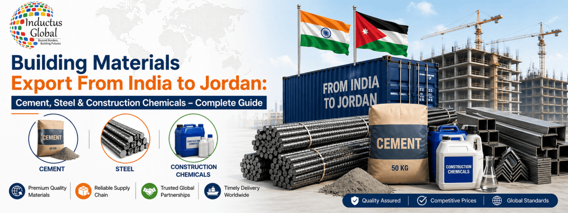 building materials export from india
