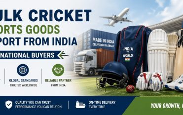 bulk cricket sports goods export from india
