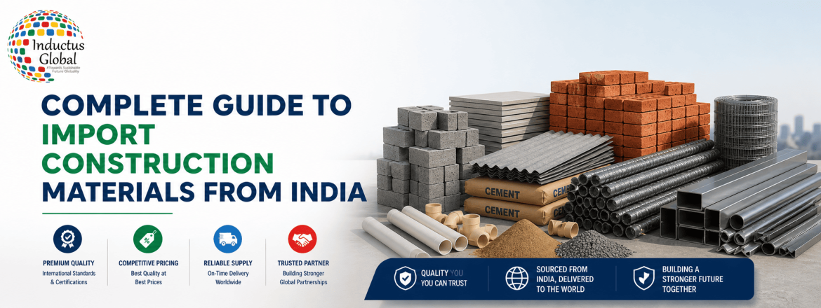 construction materials exporters from india