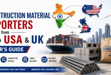 top construction materials export from india
