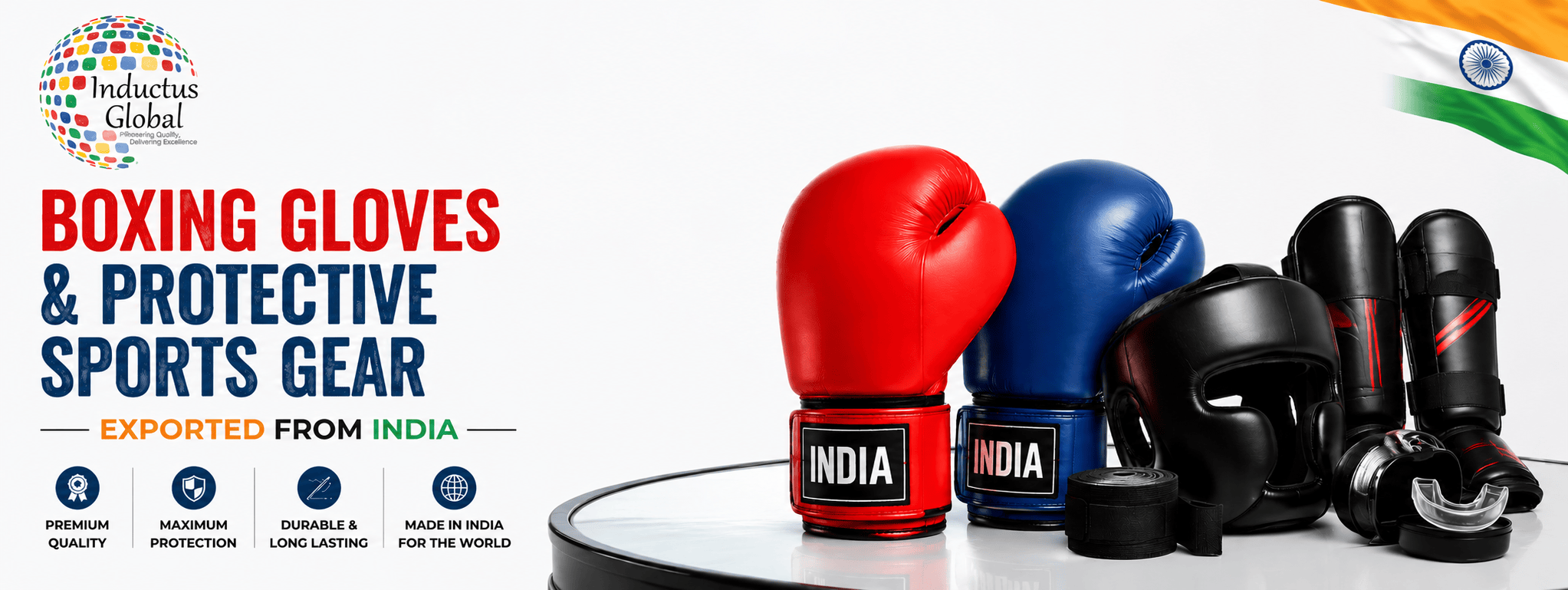 Boxing gloves Exporters From India - Inductus Global