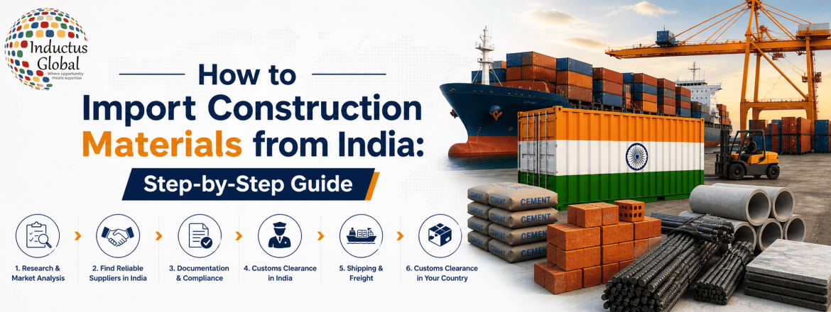 How to Import Construction Materials from India