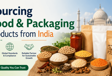 sourcing food and packaging products from india