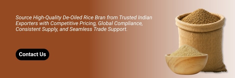 Contact de-olied bran rice supplier from india
