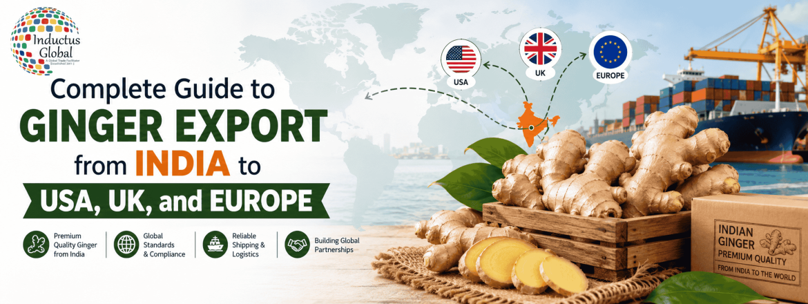ginger exports from india