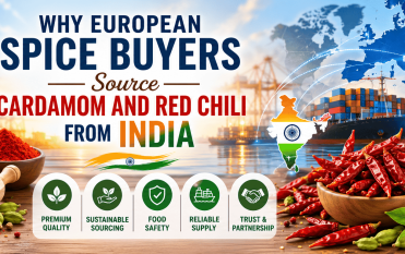 sourcing cardamom and red chilli from india