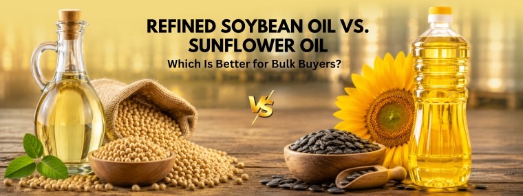 Refined Soybean Oil vs Sunflower Oil for Bulk Buyers