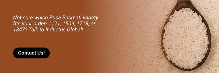 Contact Pusa Basmati rice Suppliers