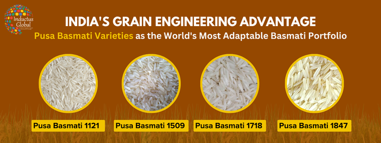 Pusa Basmati Rice 1121, 1509, 1718 & 1847: Complete Comparison Guide
