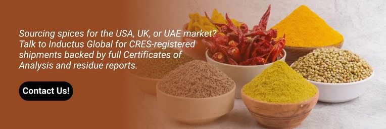 Contact Trusted Indian Spices Suppliers
