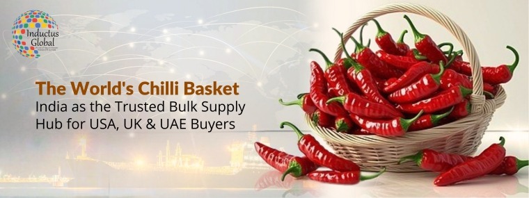Indian Red Chilli Exporters | USA, UK & UAE