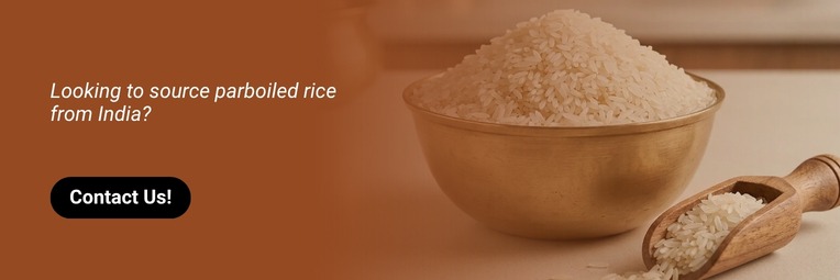 Contact Parboiled rice supplier in india